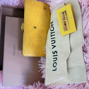 Louis Vuitton Vibrant Yellow Wallet